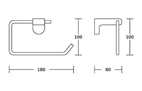 17900 Euorpean Design Zinc Alloy Chrome Bathroom Accessory Set