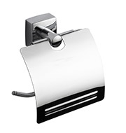 18100 Square Base China Wholesale Zinc Alloy Chrome Plated Wall Mounted Bath Hardware Set
