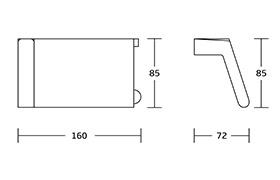 18700 Bathroom Accessories Zinc Alloy Wall Mounted Chrome Bathroom Fittings Hardware Set