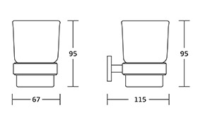 19100 Chrome Finished Brass Bathroom Accessories Sets For Hotel Project