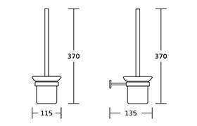 19100 Chrome Finished Brass Bathroom Accessories Sets For Hotel Project