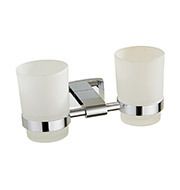 19100 Chrome Finished Brass Bathroom Accessories Sets For Hotel Project