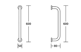 1918 One handrail