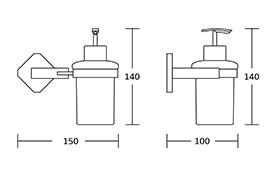 19200 Simple Design Bath Hardware Brass Bathroom Accessories Sets