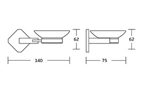 19200 Simple Design Bath Hardware Brass Bathroom Accessories Sets