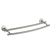 20300 Simple Round Base Bathroom Design Zinc Alloy Chrome Bath Accessory