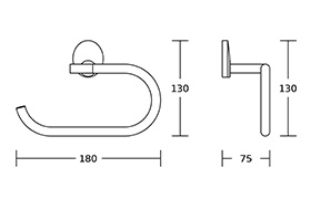 Zinc Bathroom Accessories 