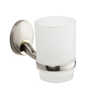 20500 Oval Base Simple Design Zinc Chrome Bathroom Accessories Set