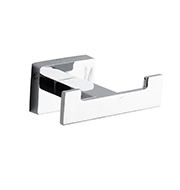 20700 Germany Wall Mounted Zinc Alloy Gold Plating Square Bathroom Accessories Set