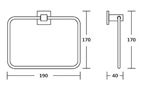 21100 Modern Design China Manufacture Zinc Alloy Chrome Finishing Wall Mounted Bathroom Accessories Set