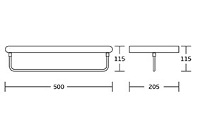 22200 Bathroom Accessories Set