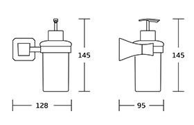 22300 Bathroom Accessories Set