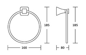 22300 Bathroom Accessories Set