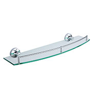 50100 Simple Design Luxury Chrome Finishing For Bathroom Accessories Fitting Set