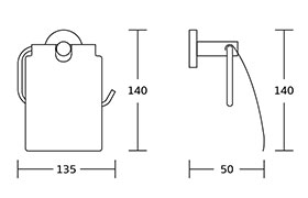 6 piece bathroom accessory set