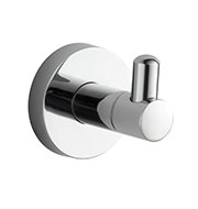 50700 Popular Simple Design Round Base Zinc Alloy Bath Hardware Set