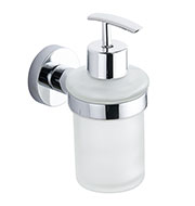 50700 Popular Simple Design Round Base Zinc Alloy Bath Hardware Set