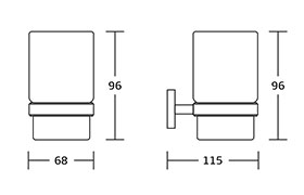 50800 New Square Design Zinc Alloy Chrome Hardware Toilet Bath Accessories , Hotel Bathroom Accessories Set