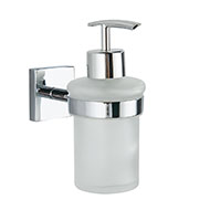 50800 New Square Design Zinc Alloy Chrome Hardware Toilet Bath Accessories , Hotel Bathroom Accessories Set