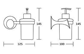 51100 Contemporary High Quality Zinc Chrome Finishing Bathroom Sanitary Items Wall Mounted Bath Hardware Set