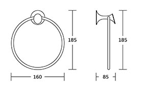 51100 Contemporary High Quality Zinc Chrome Finishing Bathroom Sanitary Items Wall Mounted Bath Hardware Set