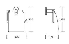 60100 Bathroom Accessories Set