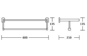 60100 Bathroom Accessories Set