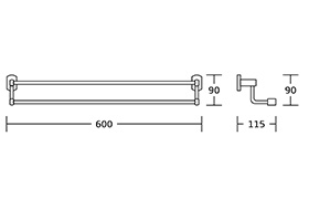 60100 Bathroom Accessories Set