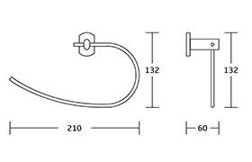 60500 Bathroom Accessories Set