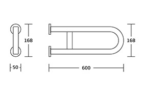 7W003 U-shaped Handrail