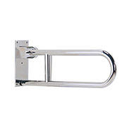 Stainless steel handicapped bathroom grab bars