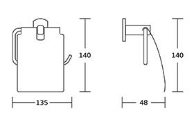 80200 China Wholesale Good Quality Chrome Finished Bath Accessories