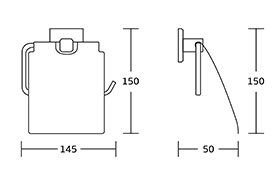 80500 Factory Direct Supplier B Rass Bathroom Accessory Sets