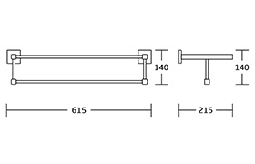 80500 Factory Direct Supplier B Rass Bathroom Accessory Sets