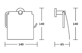 80700 Bathroom Accessories Set