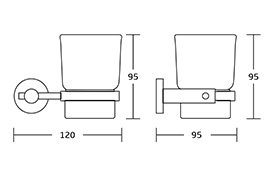 80700 Bathroom Accessories Set