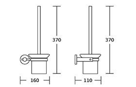 80700 Bathroom Accessories Set