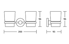 80700 Bathroom Accessories Set