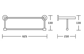 80700 Bathroom Accessories Set