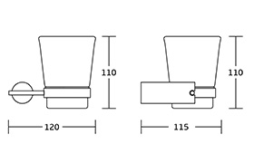 88100 Bathroom Accessories Set