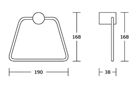 88100 Bathroom Accessories Set