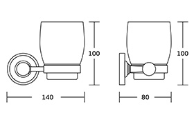 90700 Bathroom Accessories Set