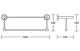 90700 Bathroom Accessories Set