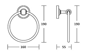 90700 Bathroom Accessories Set