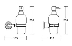 90800 Bathroom Accessories Set