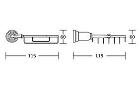 90800 Bathroom Accessories Set