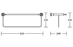 90800 Bathroom Accessories Set