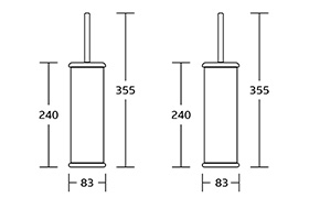 9990A Toilet Brush Holder