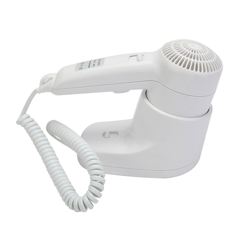 White Home Wall Mounted Hair Dryer