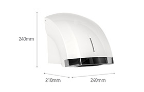 Automatic household induction hand dryer
